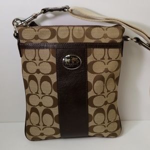Coach Signature Jacquard Crossbody
